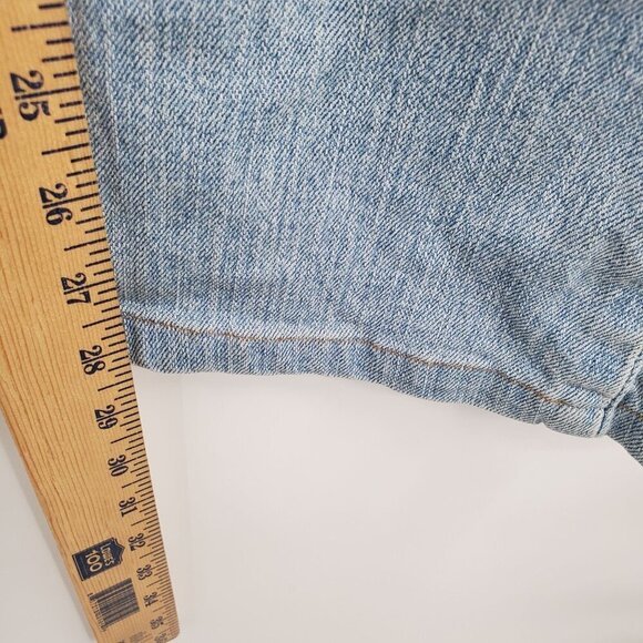 Levi's Nauveau Boot Cut Stretch 515 Jeans Denim Pants Women Size 12 MIS Low Rise - Picture 10 of 13